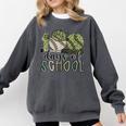 100 Days Of School Baseball Camo Cap Kids Boys 100th Day Comfort Colors Sweatshirt Pepper
