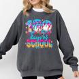 100 Days Of School Baseball Ice Cream For Boy Girl Kids Comfort Colors Sweatshirt Pepper