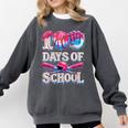 100 Days Of School Baseball Lover Donut Drip Boy Girl Comfort Colors Sweatshirt Pepper