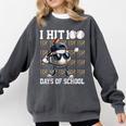 100 Days Of School Boys Kids 100th Day Balls Baseball Kids Comfort Colors Sweatshirt Pepper 100 Days Of School Boys Kids 100th Day Balls Baseball Kids Comfort Colors Sweatshirt Pepper