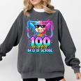 100 Drippy Days Of School Baseball Ice Cream 100th Day Boys Comfort Colors Sweatshirt Pepper
