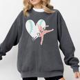 2 Sided Sorry Can't Dance Baseball Bye Mom Of Both Comfort Colors Sweatshirt Pepper