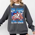 250 Years 1776 2026 250th Baseball American Flag 4th Of July Comfort Colors Sweatshirt Pepper 250 Years 1776 2026 250th Baseball American Flag 4th Of July Comfort Colors Sweatshirt Pepper