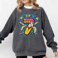 I Was 6 Now I’m 7 Banana Drip Birthday Baseball Comfort Colors Sweatshirt Pepper I Was 6 Now I’m 7 Banana Drip Birthday Baseball Comfort Colors Sweatshirt Pepper