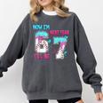 Now Im 6 Next Year I'Ll Be 7 Baseball Ice Cream Drip 67 Meme Comfort Colors Sweatshirt Pepper Now Im 6 Next Year I'Ll Be 7 Baseball Ice Cream Drip 67 Meme Comfort Colors Sweatshirt Pepper