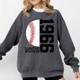 60th Birthday Baseball Limited Edition 1966 Comfort Colors Sweatshirt Pepper