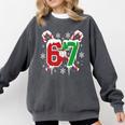 67 Baseball Christmas Candy Cane Snowflake Holiday Sports Comfort Colors Sweatshirt Pepper 67 Baseball Christmas Candy Cane Snowflake Holiday Sports Comfort Colors Sweatshirt Pepper