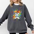 67 Baseball Dabbing Cat 6 7 Dripping Ice Cream Meme Comfort Colors Sweatshirt Pepper 67 Baseball Dabbing Cat 6 7 Dripping Ice Cream Meme Comfort Colors Sweatshirt Pepper