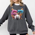 67 Baseball Ice Cream Drip Kids Youth Comfort Colors Sweatshirt Pepper 67 Baseball Ice Cream Drip Kids Youth Comfort Colors Sweatshirt Pepper