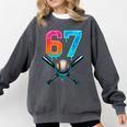 67 Baseball Meme Cool Drip Number 67 Player Or 67th Birthday Comfort Colors Sweatshirt Pepper 67 Baseball Meme Cool Drip Number 67 Player Or 67th Birthday Comfort Colors Sweatshirt Pepper