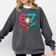 67 Ice Cream Drip Baseball Meme – Six Seven Gen Alpha Comfort Colors Sweatshirt Pepper