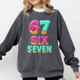 67 Ice Cream Drip Baseball Six Seven 6-7 Meme Teen Boy Comfort Colors Sweatshirt Pepper 67 Ice Cream Drip Baseball Six Seven 6-7 Meme Teen Boy Comfort Colors Sweatshirt Pepper