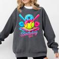 8th Birthday Baseball Ice Cream Drip 8 Years Old Girls B-Day Comfort Colors Sweatshirt Pepper 8th Birthday Baseball Ice Cream Drip 8 Years Old Girls B-Day Comfort Colors Sweatshirt Pepper