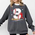 9 Years Old Baseball Birthday Boy 9th Bday Party Comfort Colors Sweatshirt Pepper 9 Years Old Baseball Birthday Boy 9th Bday Party Comfort Colors Sweatshirt Pepper