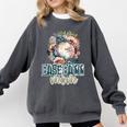 Artsy Baseball Mom Flowers Unique Game Day Ball Distressed Comfort Colors Sweatshirt Pepper Artsy Baseball Mom Flowers Unique Game Day Ball Distressed Comfort Colors Sweatshirt Pepper
