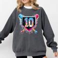 Baseball 10 Year Old Boy Ice Cream Drip 10th Birthday Player Comfort Colors Sweatshirt Pepper Baseball 10 Year Old Boy Ice Cream Drip 10th Birthday Player Comfort Colors Sweatshirt Pepper