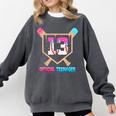 Baseball 13 Year Ice Cream Drip 13th Bday Official Teenager Comfort Colors Sweatshirt Pepper Baseball 13 Year Ice Cream Drip 13th Bday Official Teenager Comfort Colors Sweatshirt Pepper
