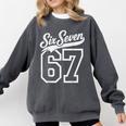 Baseball 6 7 Number 67 Six Seven Meme Boys Youth Kids Comfort Colors Sweatshirt Pepper Baseball 6 7 Number 67 Six Seven Meme Boys Youth Kids Comfort Colors Sweatshirt Pepper