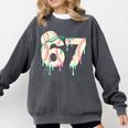 Baseball 67 Drip Six Seven Baseball Dripping Boys Kids Comfort Colors Sweatshirt Pepper Baseball 67 Drip Six Seven Baseball Dripping Boys Kids Comfort Colors Sweatshirt Pepper