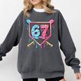 Baseball 67 Ice Cream Drip Six Seven Meme Boy Girl Kid Comfort Colors Sweatshirt Pepper Baseball 67 Ice Cream Drip Six Seven Meme Boy Girl Kid Comfort Colors Sweatshirt Pepper