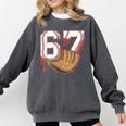 Baseball 67 Six Seven Alpha Slang 6 7 Meme Kids Teachers Boy Comfort Colors Sweatshirt Pepper Baseball 67 Six Seven Alpha Slang 6 7 Meme Kids Teachers Boy Comfort Colors Sweatshirt Pepper