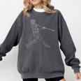 Baseball Batter Line Abstract Geometry Team Player Family Comfort Colors Sweatshirt Pepper