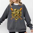 Baseball Camo Boys Ice Cream Youth Baseball Comfort Colors Sweatshirt Pepper Baseball Camo Boys Ice Cream Youth Baseball Comfort Colors Sweatshirt Pepper