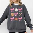 Baseball Coquette Bow Baseball Mama Baseball Mom Premium Comfort Colors Sweatshirt Pepper Baseball Coquette Bow Baseball Mama Baseball Mom Premium Comfort Colors Sweatshirt Pepper