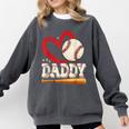 Baseball Daddy Baseball Heart Family Matching Comfort Colors Sweatshirt Pepper Baseball Daddy Baseball Heart Family Matching Comfort Colors Sweatshirt Pepper