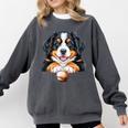 Baseball Dog Men & Women Comfort Colors Sweatshirt Pepper Baseball Dog Men & Women Comfort Colors Sweatshirt Pepper