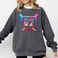 Baseball Drip I Was 6 Now I'm 7 67 Meme 7th Birthday Comfort Colors Sweatshirt Pepper Baseball Drip I Was 6 Now I'm 7 67 Meme 7th Birthday Comfort Colors Sweatshirt Pepper