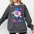 Baseball Drip 8th 8 Year Old Birthday Boys Pitcher Player Comfort Colors Sweatshirt Pepper