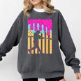 Baseball Drip Bat Boys Ice Cream American Flag 4th Of July Comfort Colors Sweatshirt Pepper Baseball Drip Bat Boys Ice Cream American Flag 4th Of July Comfort Colors Sweatshirt Pepper