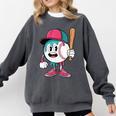 Baseball Drip Boys Ice Cream Youth Comfort Colors Sweatshirt Pepper Baseball Drip Boys Ice Cream Youth Comfort Colors Sweatshirt Pepper