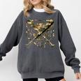 Baseball Drip Ice Cream Camo Home Plate Bats Sports Game Day Comfort Colors Sweatshirt Pepper Baseball Drip Ice Cream Camo Home Plate Bats Sports Game Day Comfort Colors Sweatshirt Pepper