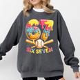 Baseball Drip Ice Cream Number 67 Player Lifestyle Comfort Colors Sweatshirt Pepper Baseball Drip Ice Cream Number 67 Player Lifestyle Comfort Colors Sweatshirt Pepper