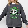 Baseball Drip Ice Cream Shamrock Kids Boy St Patrick’s Day Comfort Colors Sweatshirt Pepper Baseball Drip Ice Cream Shamrock Kids Boy St Patrick’s Day Comfort Colors Sweatshirt Pepper