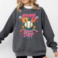 Baseball Drip Number 67 Player Sport For Men Women Kids Comfort Colors Sweatshirt Pepper Baseball Drip Number 67 Player Sport For Men Women Kids Comfort Colors Sweatshirt Pepper