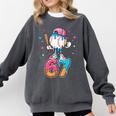Baseball Drip Number 67 Six Seven Meme Ice Cream Dripping Comfort Colors Sweatshirt Pepper