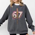 Baseball Drip Number 67 Sports Player Six Seven Meme Fan Comfort Colors Sweatshirt Pepper Baseball Drip Number 67 Sports Player Six Seven Meme Fan Comfort Colors Sweatshirt Pepper