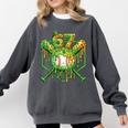 Baseball Drip St Patricks Day Boys Baseball St Patricks Day Comfort Colors Sweatshirt Pepper