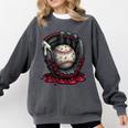 Baseball Drip Team For Boys And Girls Ice Cream Cool Premium Tri-Blend Comfort Colors Sweatshirt Pepper