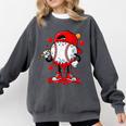 Baseball Drip Valentines Comfort Colors Sweatshirt Pepper Baseball Drip Valentines Comfort Colors Sweatshirt Pepper
