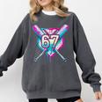 Baseball Dripping 67 Home Plate Six Seven Boy Kids Sports Comfort Colors Sweatshirt Pepper Baseball Dripping 67 Home Plate Six Seven Boy Kids Sports Comfort Colors Sweatshirt Pepper
