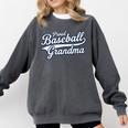 Baseball Grandma Graphic Comfort Colors Sweatshirt Pepper Baseball Grandma Graphic Comfort Colors Sweatshirt Pepper