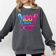 Baseball Ice Cream Drip 100 Days Of School Boys Girls 100th Comfort Colors Sweatshirt Pepper Baseball Ice Cream Drip 100 Days Of School Boys Girls 100th Comfort Colors Sweatshirt Pepper