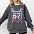 Baseball Ice Cream Drip 67 Player Dabbing Six Seven Boys Comfort Colors Sweatshirt Pepper Baseball Ice Cream Drip 67 Player Dabbing Six Seven Boys Comfort Colors Sweatshirt Pepper