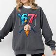 Baseball Ice Cream Drip 67 Six Seven Gen Alpha Slang Meme Comfort Colors Sweatshirt Pepper Baseball Ice Cream Drip 67 Six Seven Gen Alpha Slang Meme Comfort Colors Sweatshirt Pepper