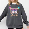Baseball Ice Cream Drip Number 22 Player 22nd Birthday Comfort Colors Sweatshirt Pepper Baseball Ice Cream Drip Number 22 Player 22nd Birthday Comfort Colors Sweatshirt Pepper