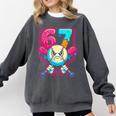 Baseball Ice Cream Drip Number 67 Six Seven Meme 67 Comfort Colors Sweatshirt Pepper Baseball Ice Cream Drip Number 67 Six Seven Meme 67 Comfort Colors Sweatshirt Pepper
